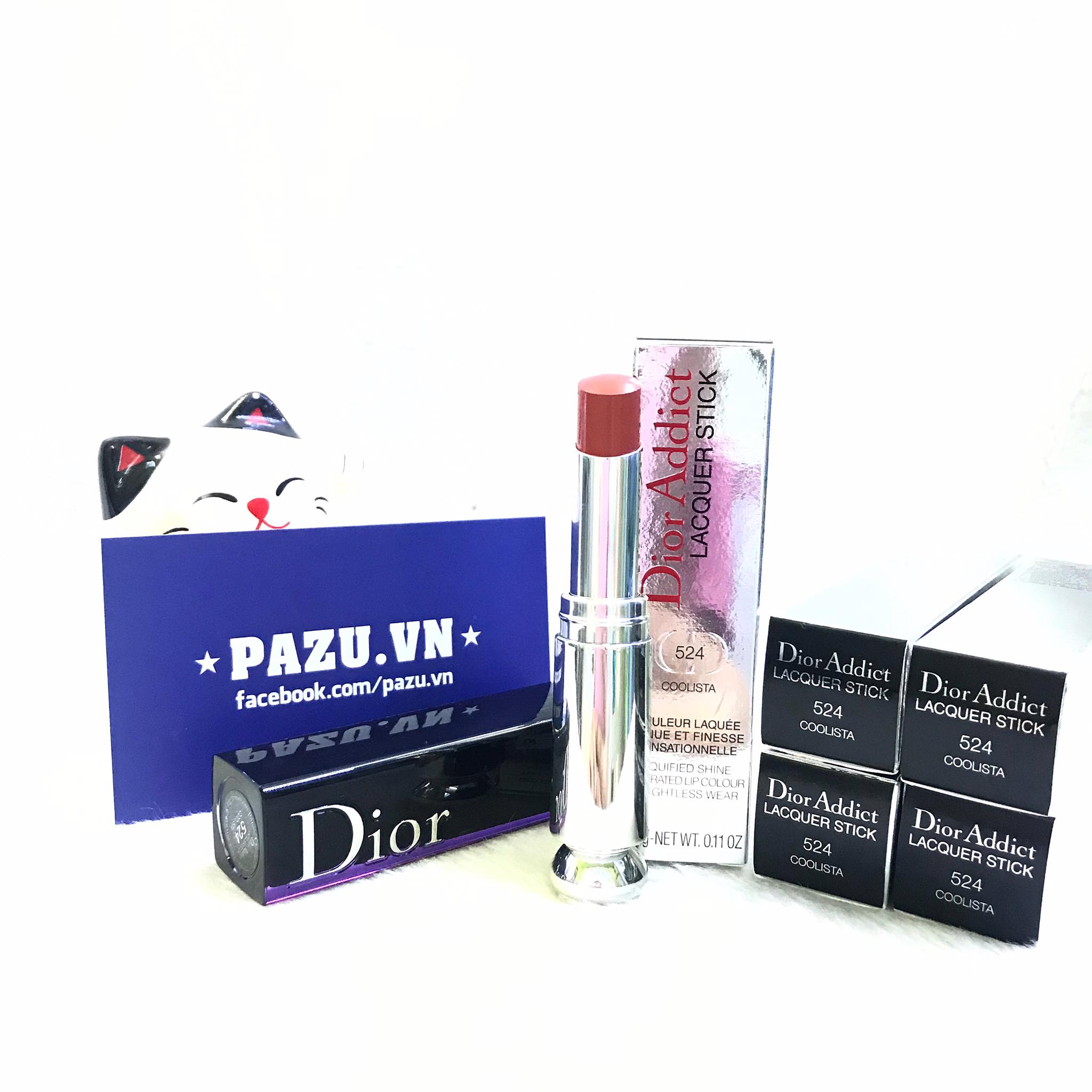 Son Dưỡng Dior 524 Coolista Màu Đỏ Nâu Đẹp Nhất #15 Son Dưỡng Dior 524 Coolista Màu Đỏ Nâu Đẹp Nhất